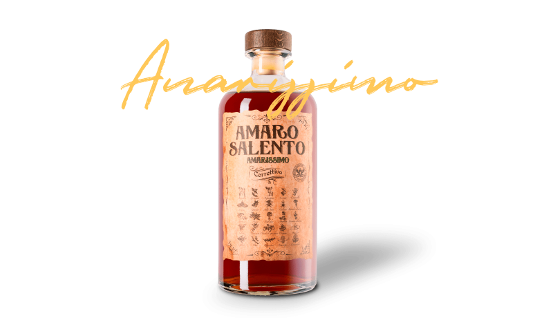 amaro artigianale salento amarissimo alle erbe